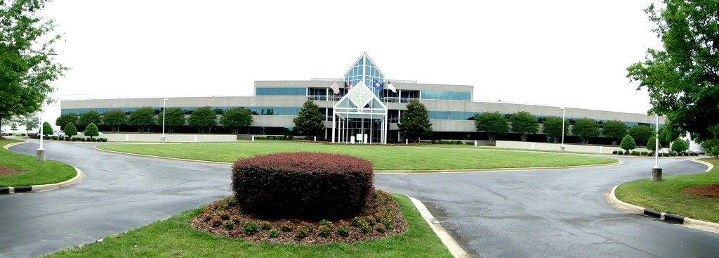 Front Entrance to International Packaging & Distribution Headquarters